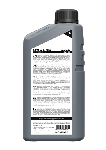 MAPETROL PROFESSIONAL229.5 5W-40
