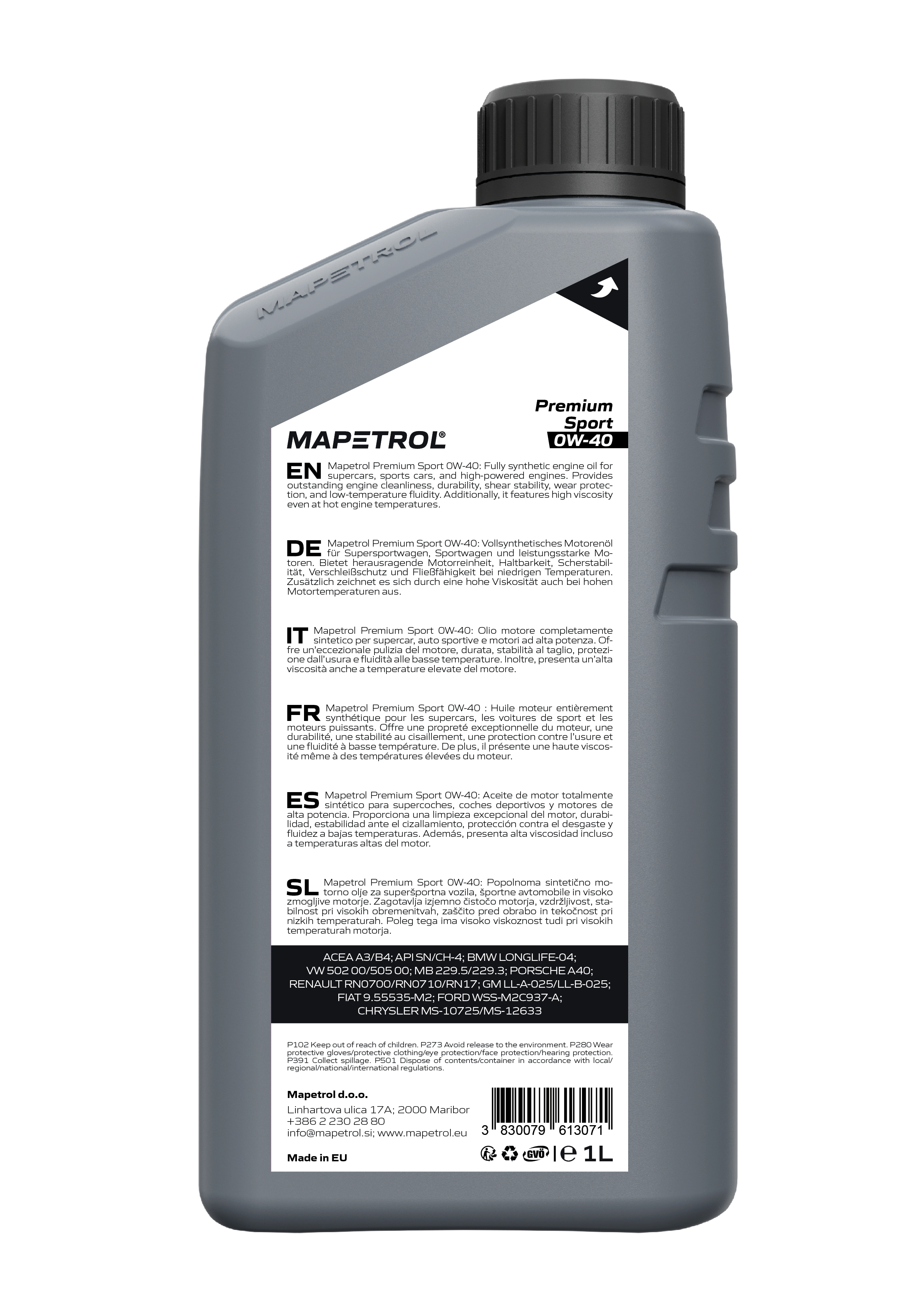 MAPETROL PREMIUMSPORT 0W-40