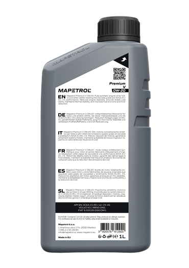 MAPETROL PREMIUMV 0W-20