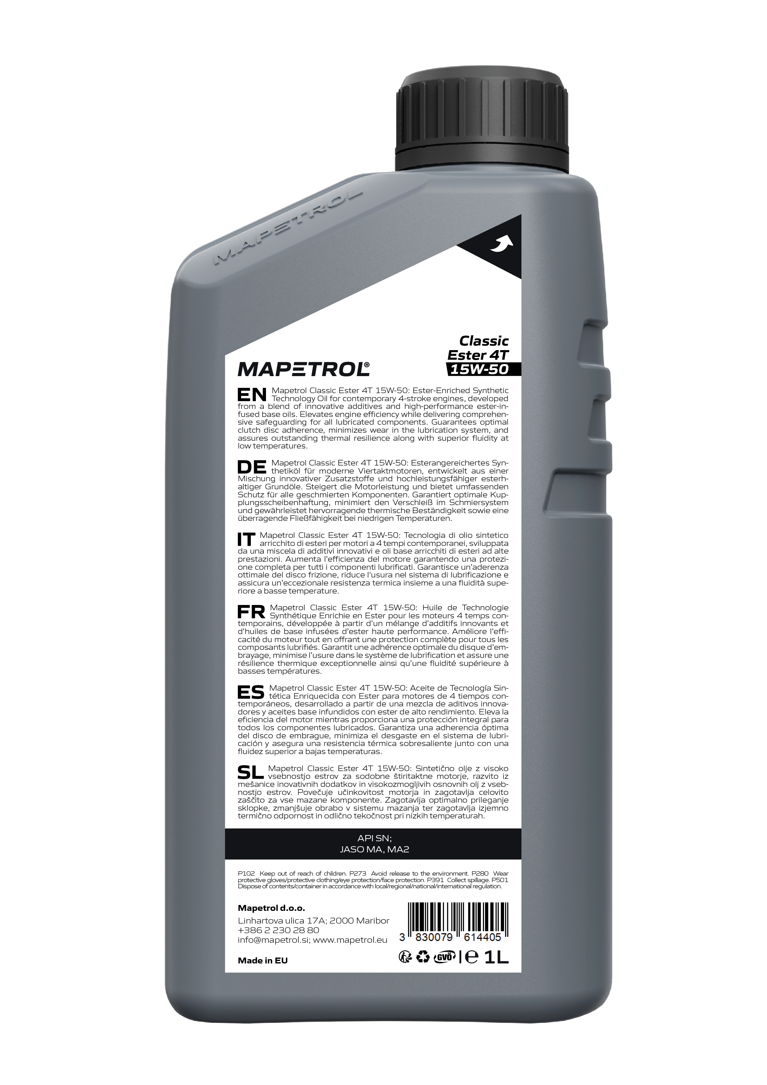 MAPETROL CLASSICESTER 4T 15W-50