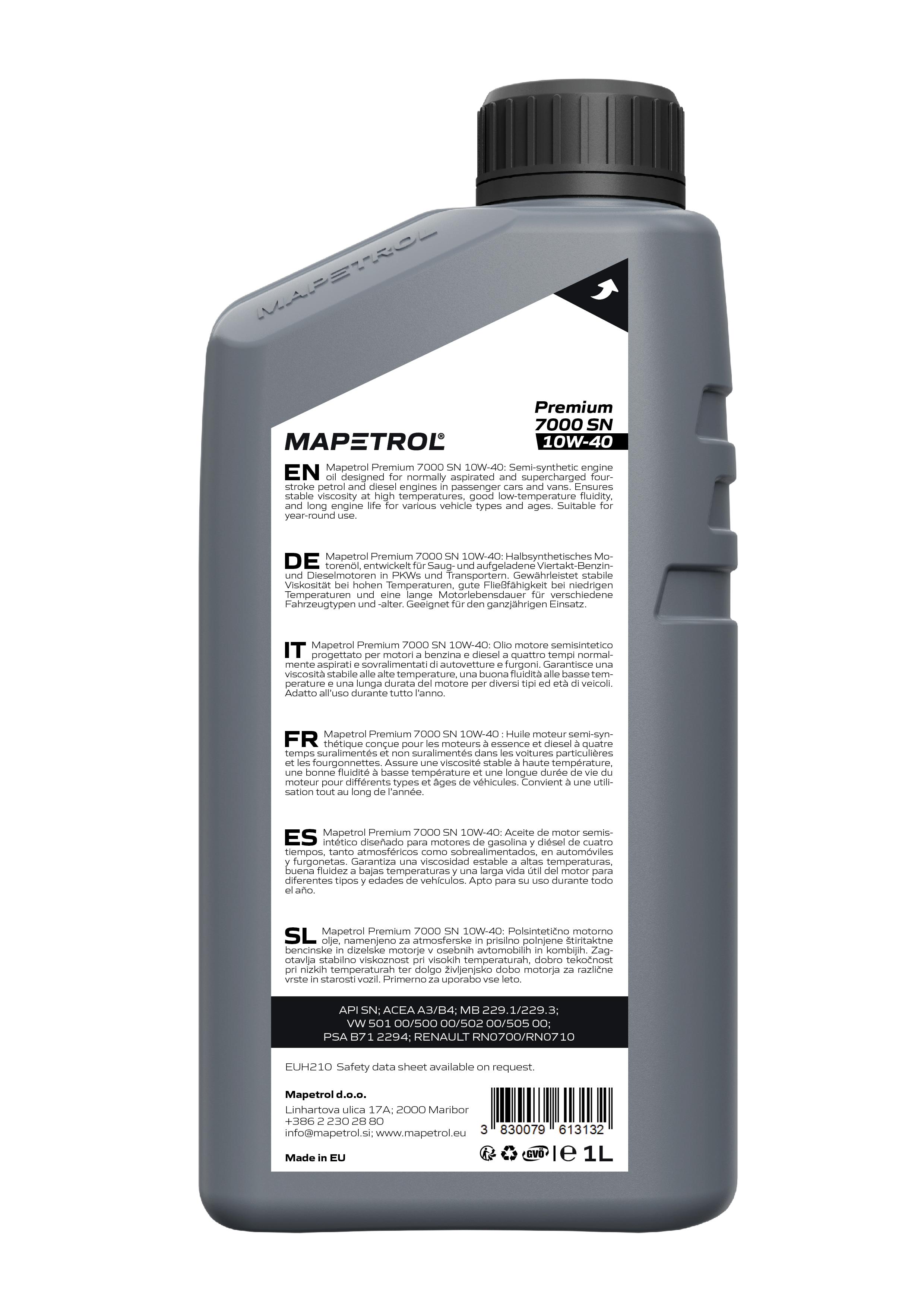 MAPETROL PREMIUM7000 SN 10W-40