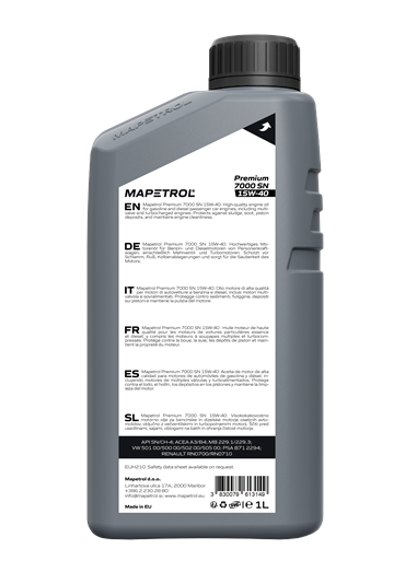 MAPETROL PREMIUM7000 SN 15W-40