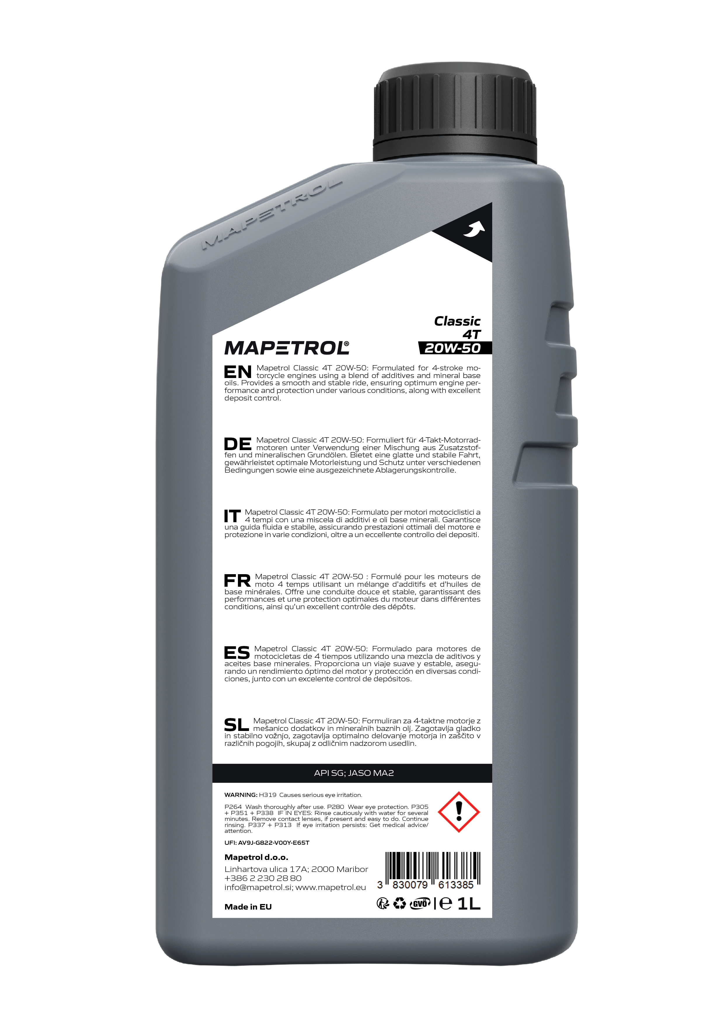 MAPETROL CLASSIC4T 20W-50